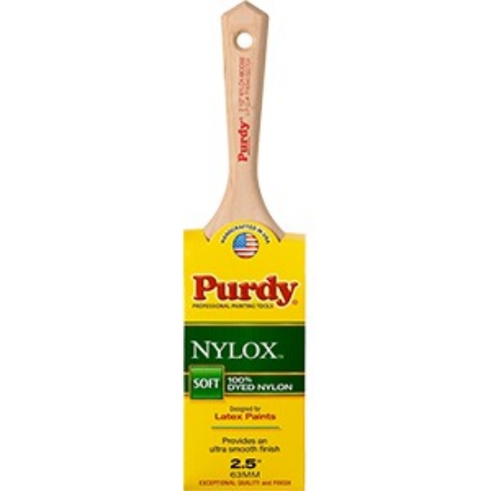 Picture of 2-1/2" 100% Dyed Nylon Soft Nylox Moose Paint Brush