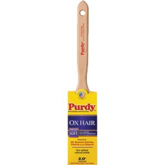 Picture of 2" Ox-Hair/White Bristle Extra Soft Ox-O-Thin Paint Brush