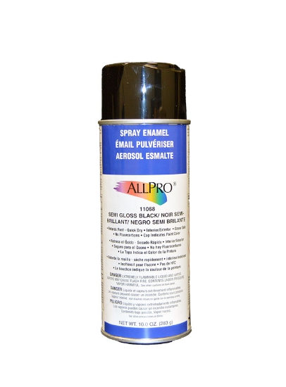 Picture of SEMIGLOSS BLACK SPRAY ENAMEL