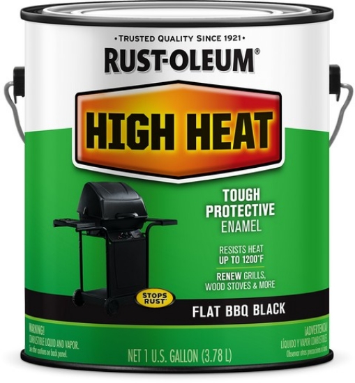 Picture of HIGH HEAT BBQ BLACK-GALLON