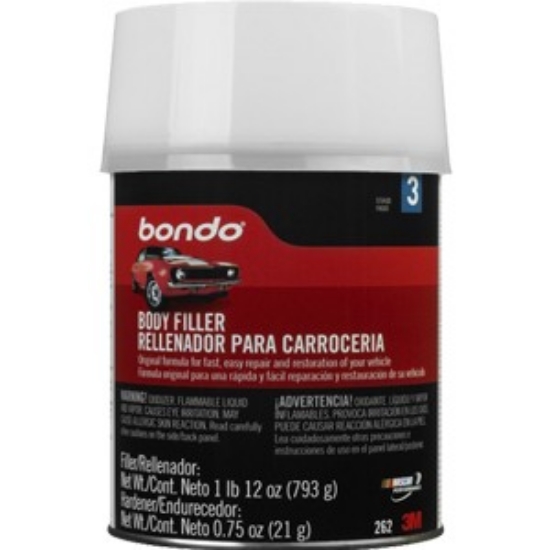 Picture of BONDO BODY FILLER RED CAN