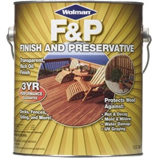 Picture of WOLMAN FINISH & PRESERVATIVE  NATURAL-GALLON