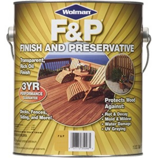 Picture of WOLMAN FINISH & PRESERVATIVE CEDAR-GALLON