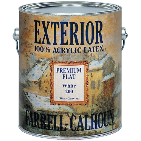Picture of 200 Exterior Latex Flat White