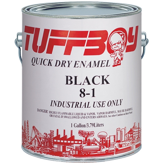 Picture of 8-1 Black Quick Dry Ready To Spray High Gloss-Enamel