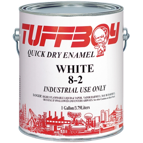 Picture of 8-2 White Industrial Quick Dry Ready To Spray High Gloss Enamel