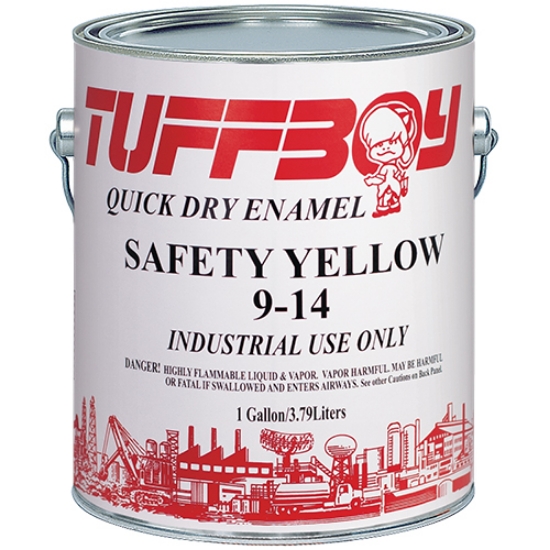 Picture of 9-14 Quick Dry Safety Yellow