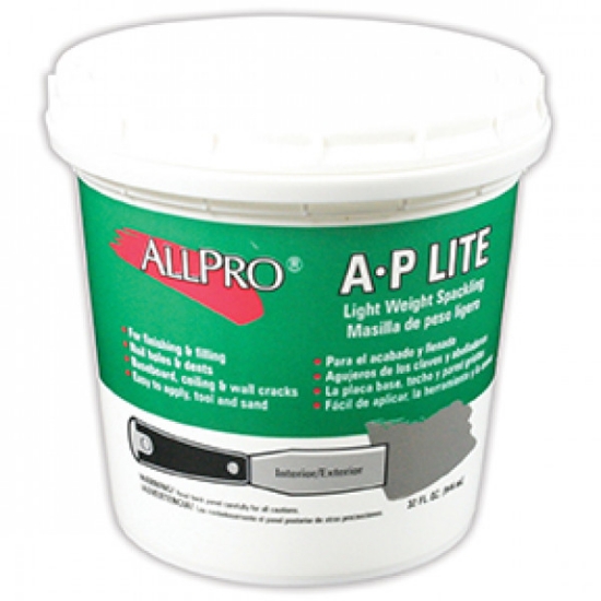 Picture of APRO LT WGT SPACKLE-QRT  