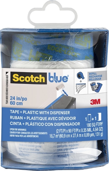 Picture of NS-24" X90' BLUE P/TAPE