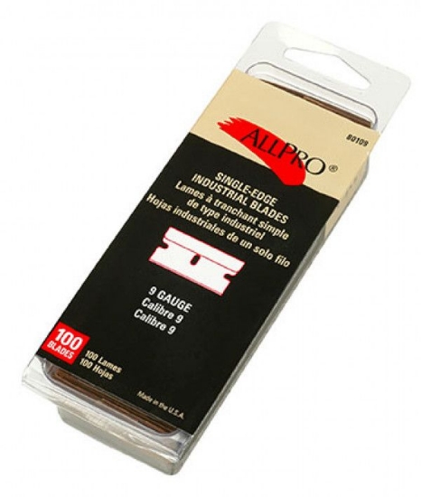 Picture of #9 RAZOR BLADES (100/CLM)