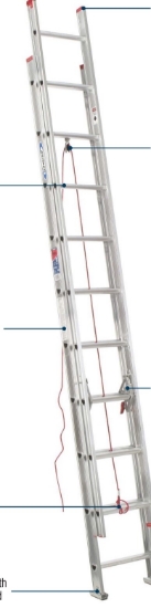 Picture of 36'ALUM EXT LADDER TYPEII