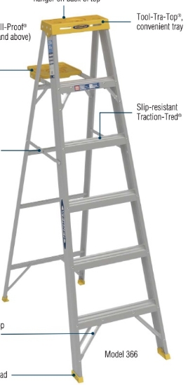 Picture of 6' ALUMINUM STEP LAD I
