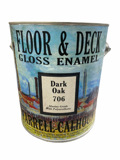 Picture of 706 Dark Oak Interior/Exterior Floor And Deck Gloss Enamel