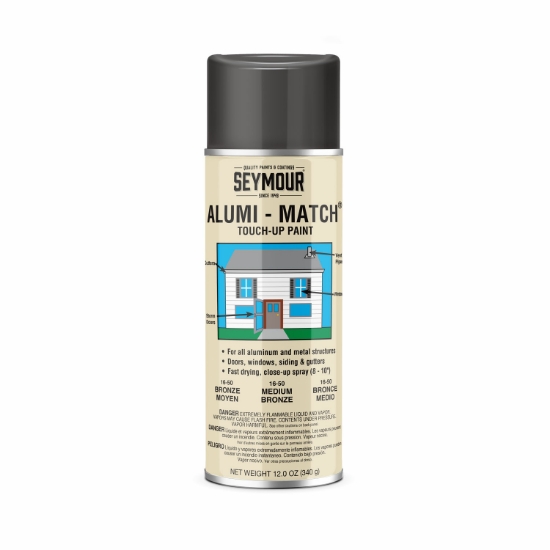 Picture of 16-50 Seymour Alumi-Match Professional Structural Aluminum Touch-Up Spray Paint, Bronzetone