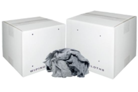 Picture of #25 WHITE KNIT RAGS BOX