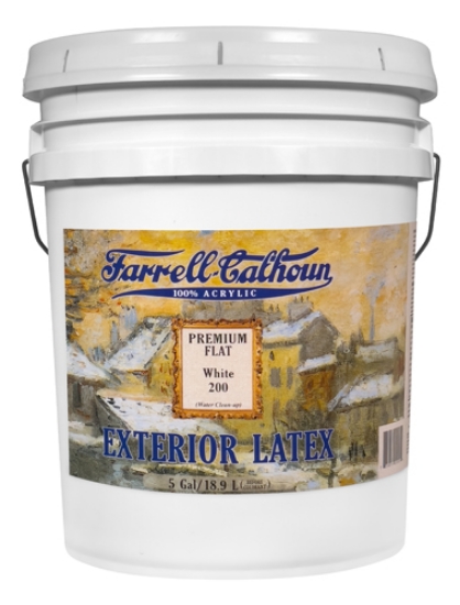 Picture of 200 Exterior Latex Flat White