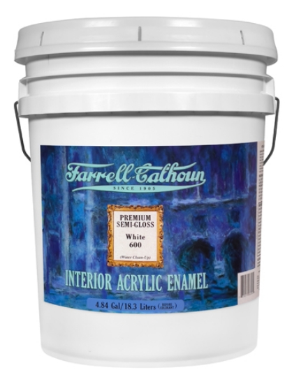Picture of 600 Interior 100% Acrylic Semi-Gloss Latex Enamel