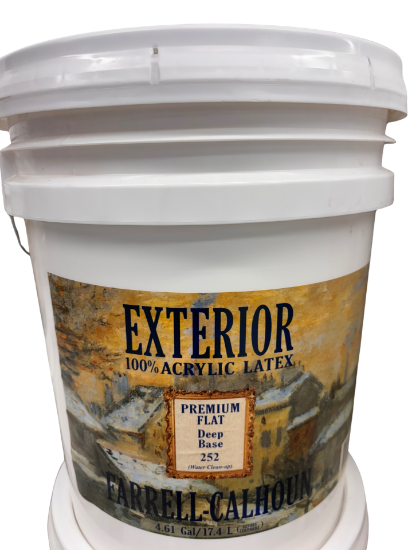 Picture of 252 Exterior Latex Flat Deep Base