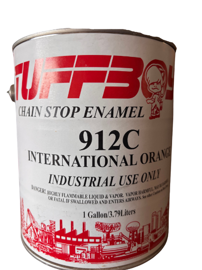 Picture of 912 International Orange Chain Stop High Gloss Enamel