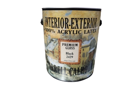 Picture of 2429 Exterior Latex Gloss Black