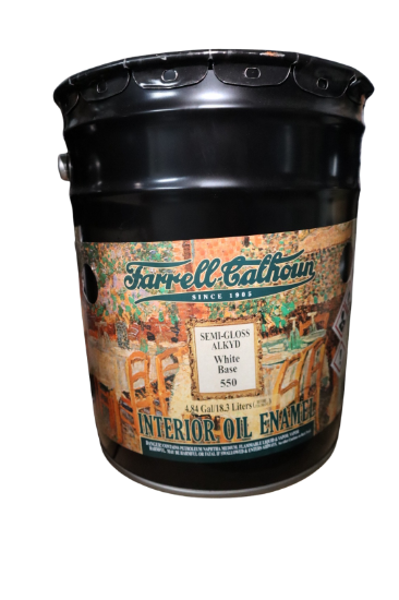 Picture of 550 Interior Oil-Based Semi-Gloss Alkyd Enamel