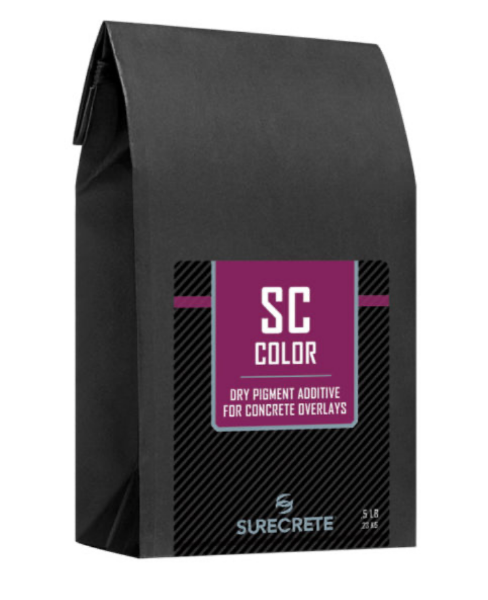 Picture of Concrete Powder Color Additive Overlays and Casting, Gray