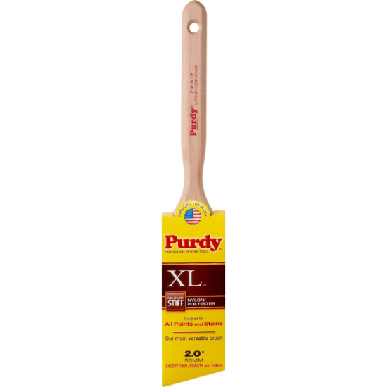 Picture of 2" Nylon/Polyester Med Stiff XL Glide Angular Paint Brush