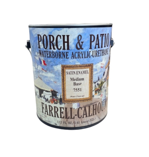 Picture of 7551 Medium Base Waterborne Porch & Patio Satin Enamel