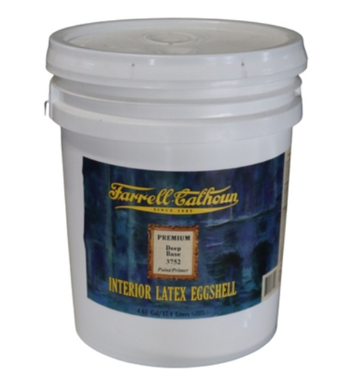 Picture of 3752 Deep Base Interior Eggshell Latex Wall Enamel
