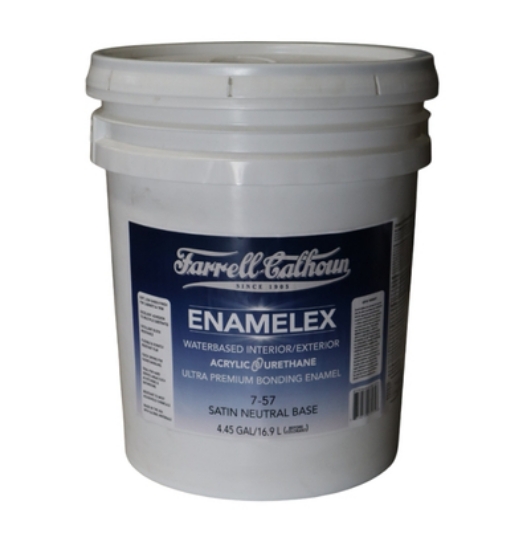 Picture of 7-57 Neutral Base ENAMELEX Satin Acrylic/Polyurethane Bonding Enamel