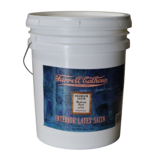 Picture of 6751 Medium Base Premium Interior Latex Satin Enamel