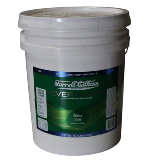 Picture of 3300 Semi-Gloss White Latex