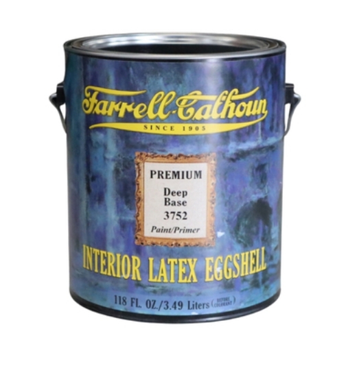 Picture of 3752 Deep Base Interior Eggshell Latex Wall Enamel