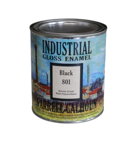 Picture of 801 Black Interior/Exterior Industrial Gloss Enamel