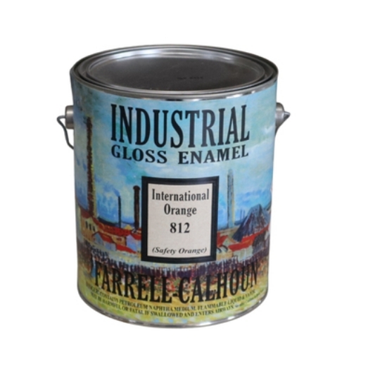 Picture of 812 International Orange Interior/Exterior Industrial Gloss Enamel
