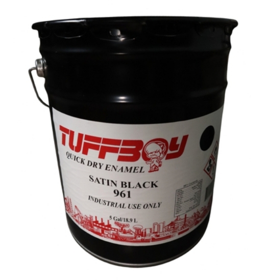 Picture of 961 Quick Dry Enamel Satin Black