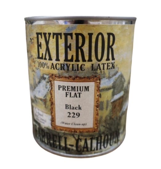 Picture of 229 Exterior Latex Flat Black