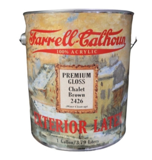 Picture of 2426 Exterior Latex Gloss Chalet Brown