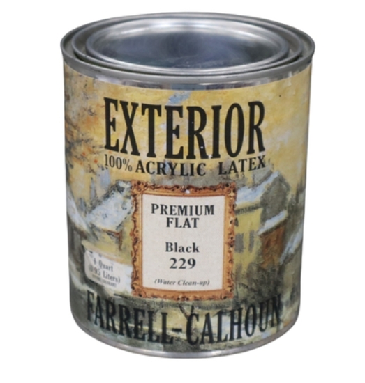 Picture of 229 Exterior Latex Flat Black