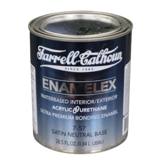 Picture of 7-57 Neutral Base ENAMELEX Satin Acrylic/Polyurethane Bonding Enamel