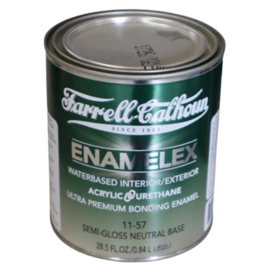 Picture of 11-57 Enamalex Acrylic Polyurethane Semi-Gloss Bonding Enamel Neutral
