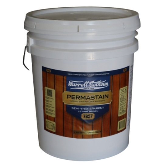 Picture of 7957 Neutral Permastain Waterbase Semi-Transparent Deck Stain