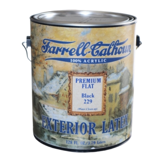 Picture of 229 Exterior Latex Flat Black