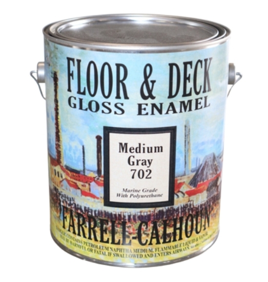 Picture of 702 Medium Gray Interior/Exterior Floor And Gloss Enamel