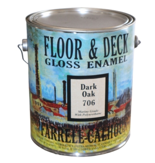 Picture of 706 Dark Oak Interior/Exterior Floor And Deck Gloss Enamel