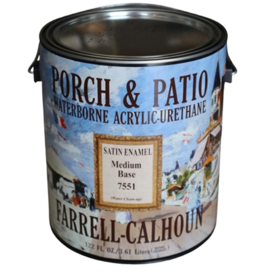Picture of 7551 Medium Base Waterborne Porch & Patio Satin Enamel