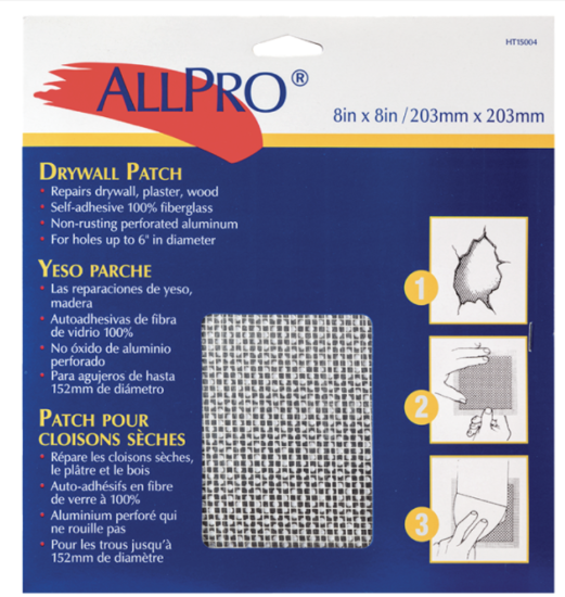 Picture of 8 X 8 ALLPRO WALL PATCH