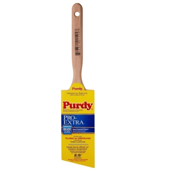 Picture of 2-1/2" Nylon/Polyester/Chinex Stiff Pro-Extra Glide Angular Paint Brush