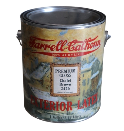 Picture of 2426 Exterior Latex Gloss Chalet Brown