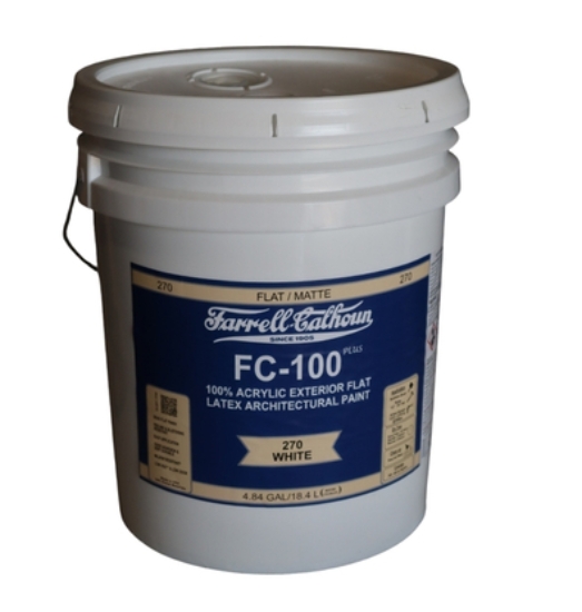 Picture of 270 Exterior Flat Latex White